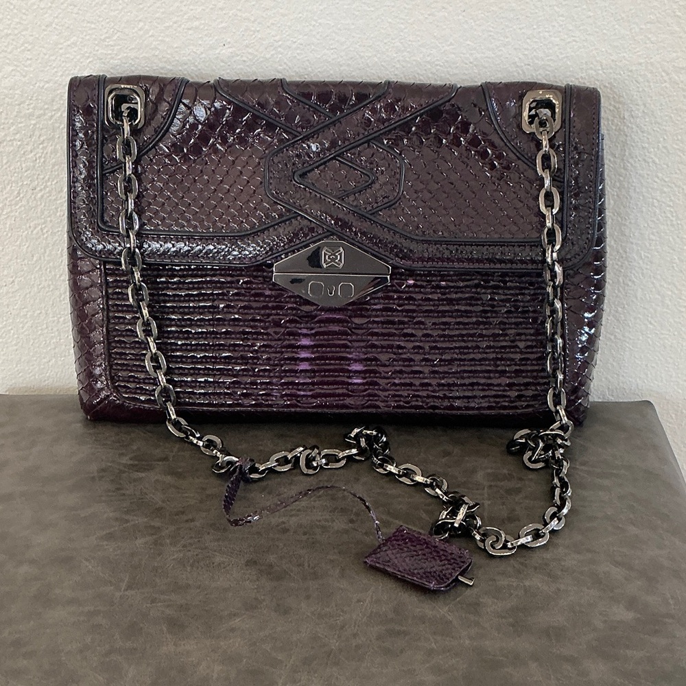 Elegant Purple Crossbody Bag